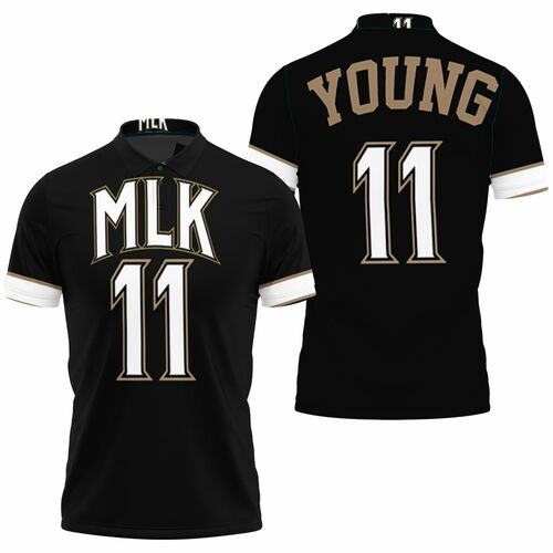 Atlanta Hawks Trae Young 11 Mlk Nba Black Jersey Inspired Style Polo Shirt Model A3059 All Over Print Shirt 3d T-shirt Atlanta Hawks Trae Young 11 Mlk Nba Black Jersey Inspired Style Polo Shirt Model A3059 All Over Print Shirt 3d T-shirt