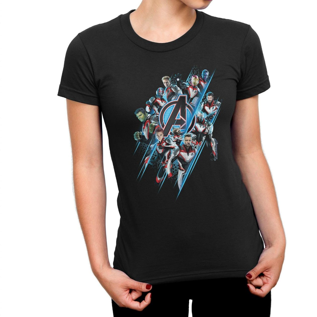 Avengers Endgame A Team Ladies T-Shirt Avengers Endgame A Team Ladies T-Shirt