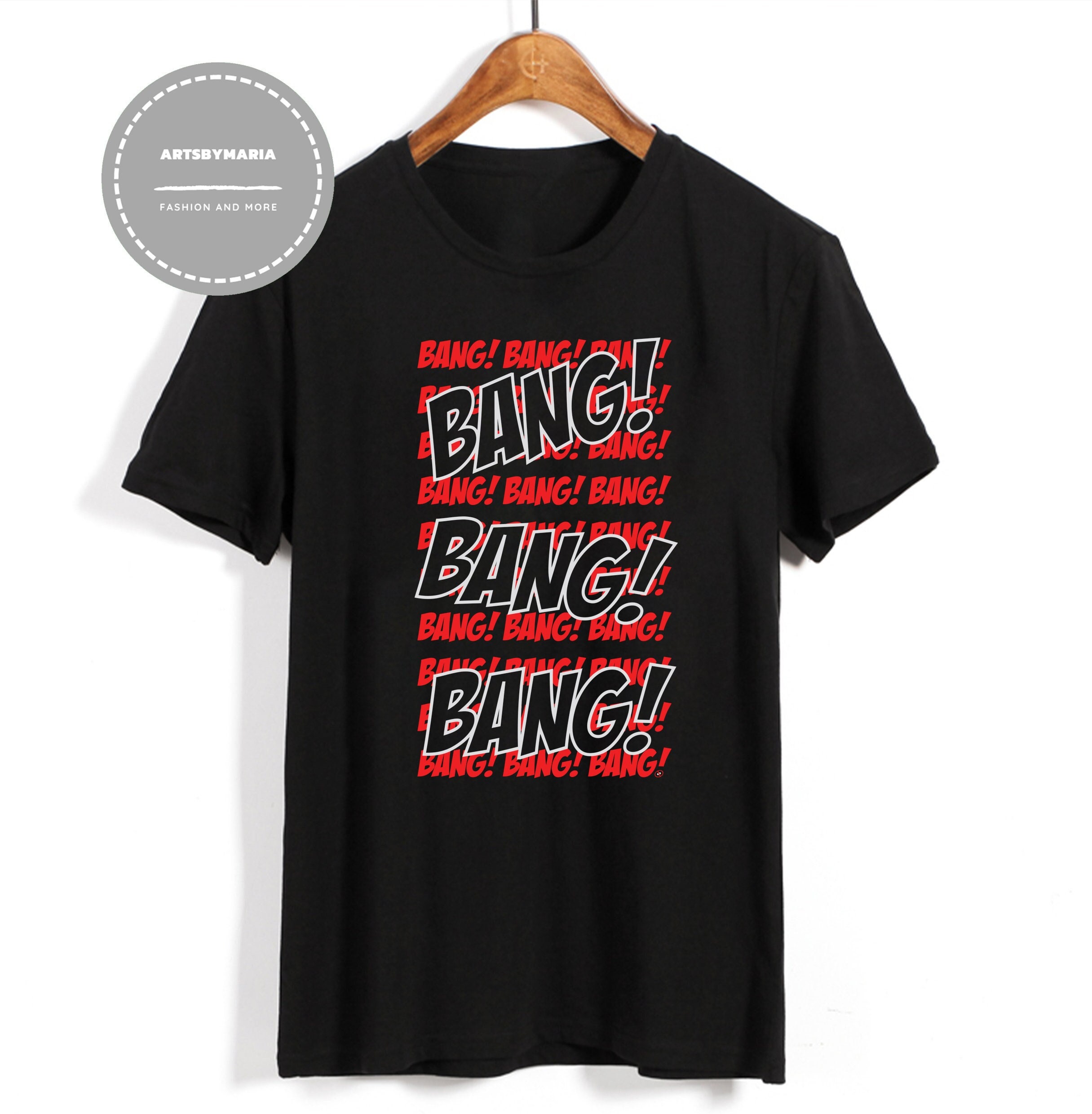Bang Bang Bang Deadpool Marvel Superhero Unisex T-Shirt Bang Bang Bang Deadpool Marvel Superhero Unisex T-Shirt
