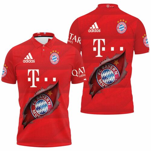 Bayern Munich Jersey Logo Ripped For Fan 3d Jersey Polo Shirt Model A31193 All Over Print Shirt 3d T-shirt Bayern Munich Jersey Logo Ripped For Fan 3d Jersey Polo Shirt Model A31193 All Over Print Shirt 3d T-shirt