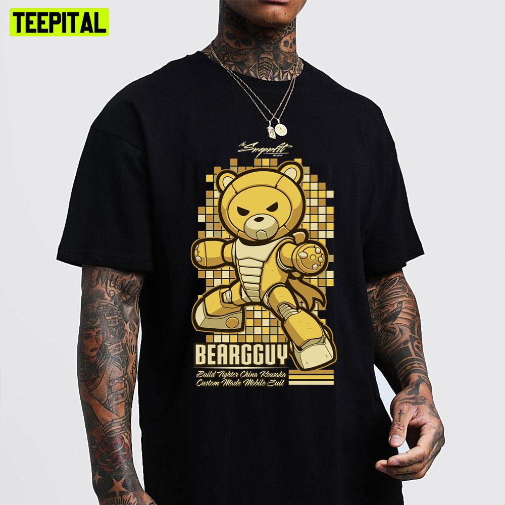 Beargguy Yellow Art Unisex T-Shirt Beargguy Yellow Art Unisex T-Shirt