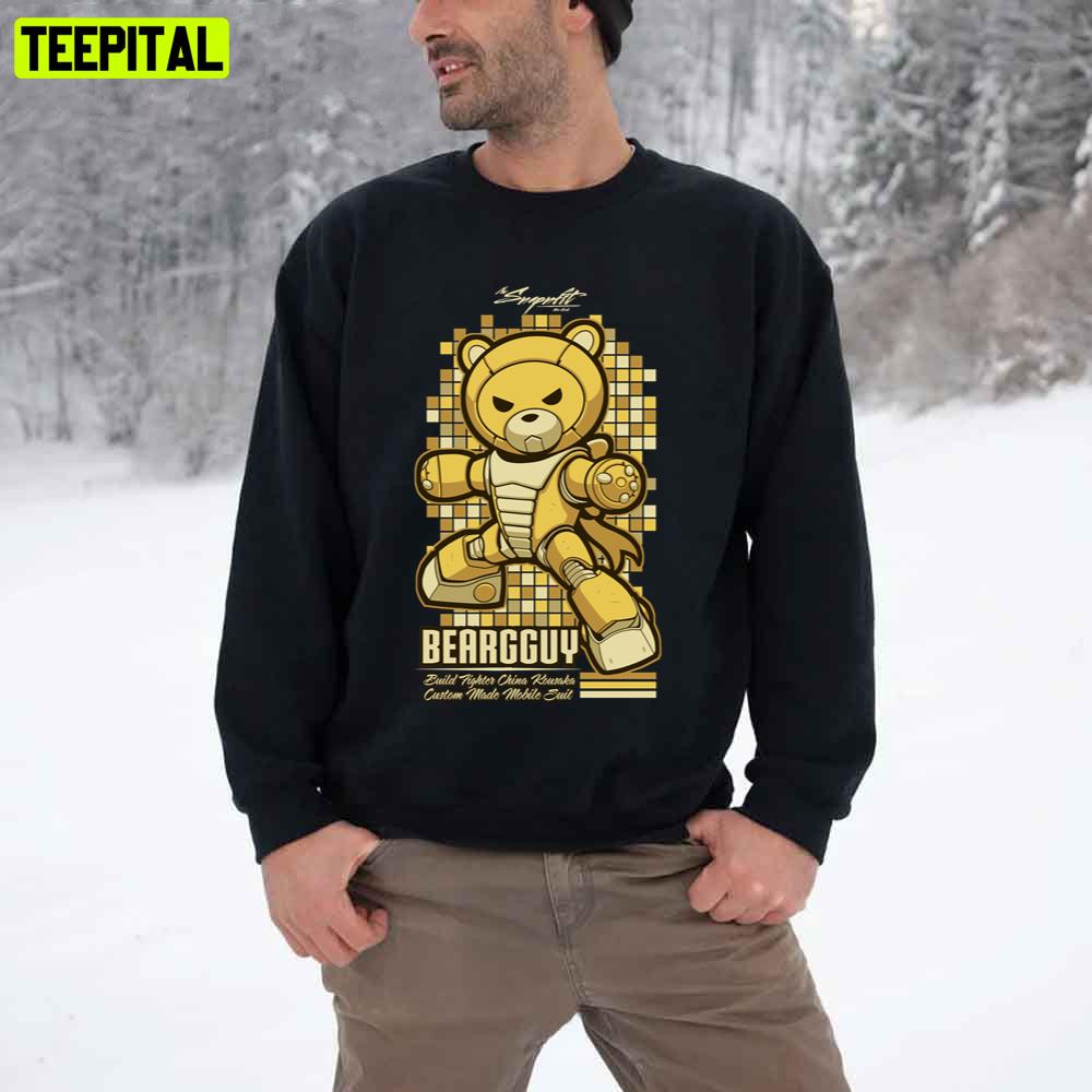 Beargguy Yellow Art Unisex T-Shirt Beargguy Yellow Art Unisex T-Shirt
