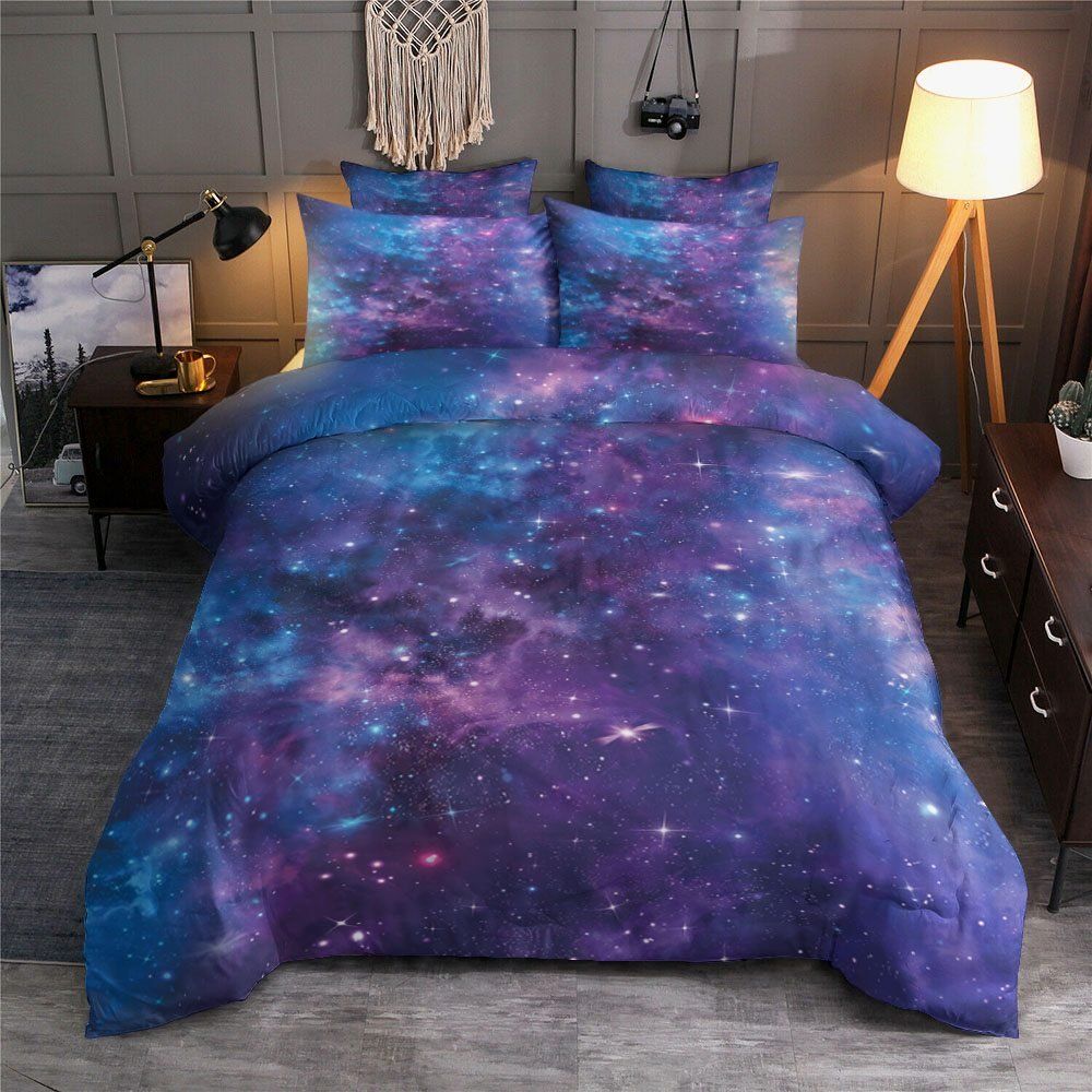 Beautiful Galaxy Space Bedding Set Beautiful Galaxy Space Bedding Set