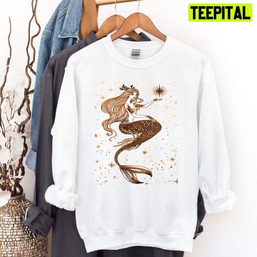 Beautiful Mermaid Relaxed Unisex T-Shirt