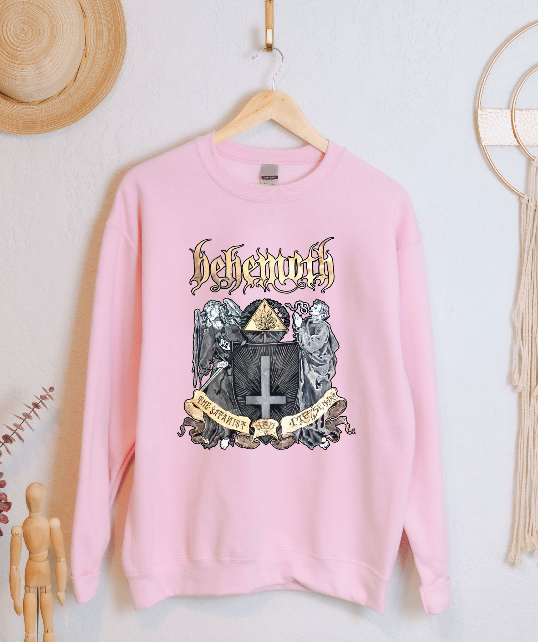 Behemoth Satanist Vintage Metal Music Unisex Sweatshirt Behemoth Satanist Vintage Metal Music Unisex Sweatshirt