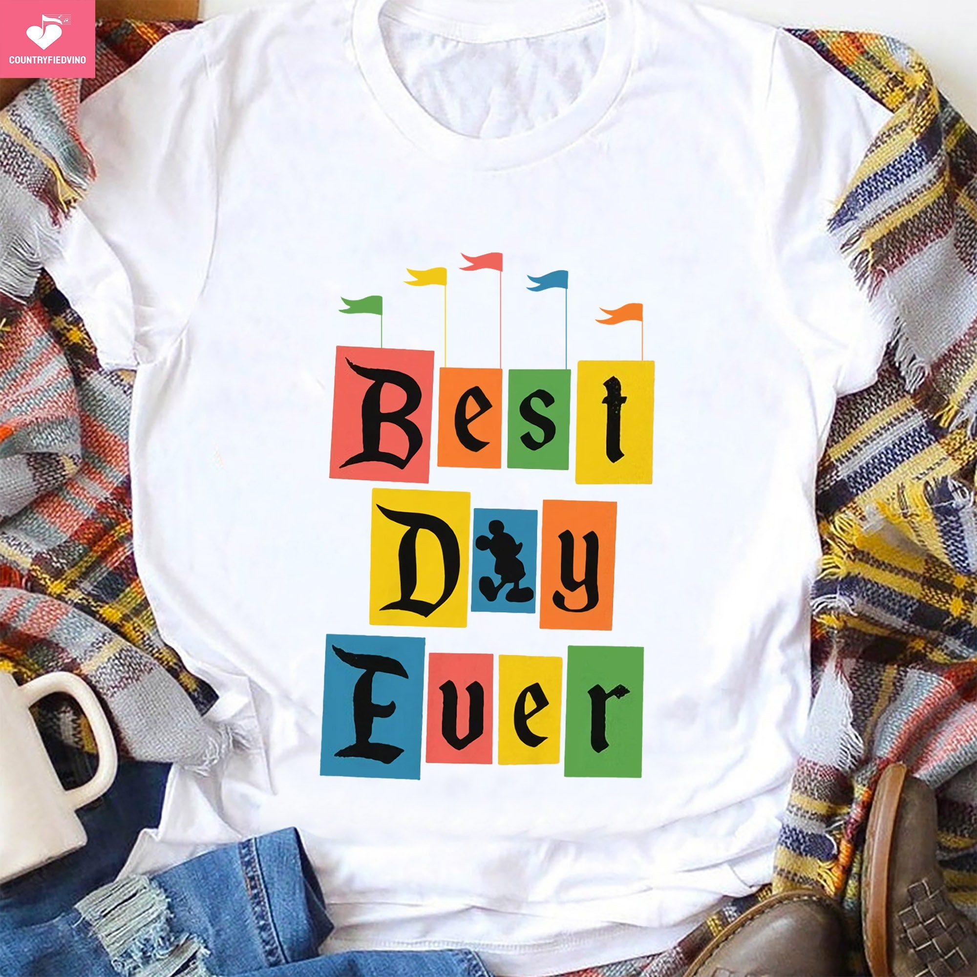 Best Day Ever Disney Castle Unisex T-Shirt Best Day Ever Disney Castle Unisex T-Shirt
