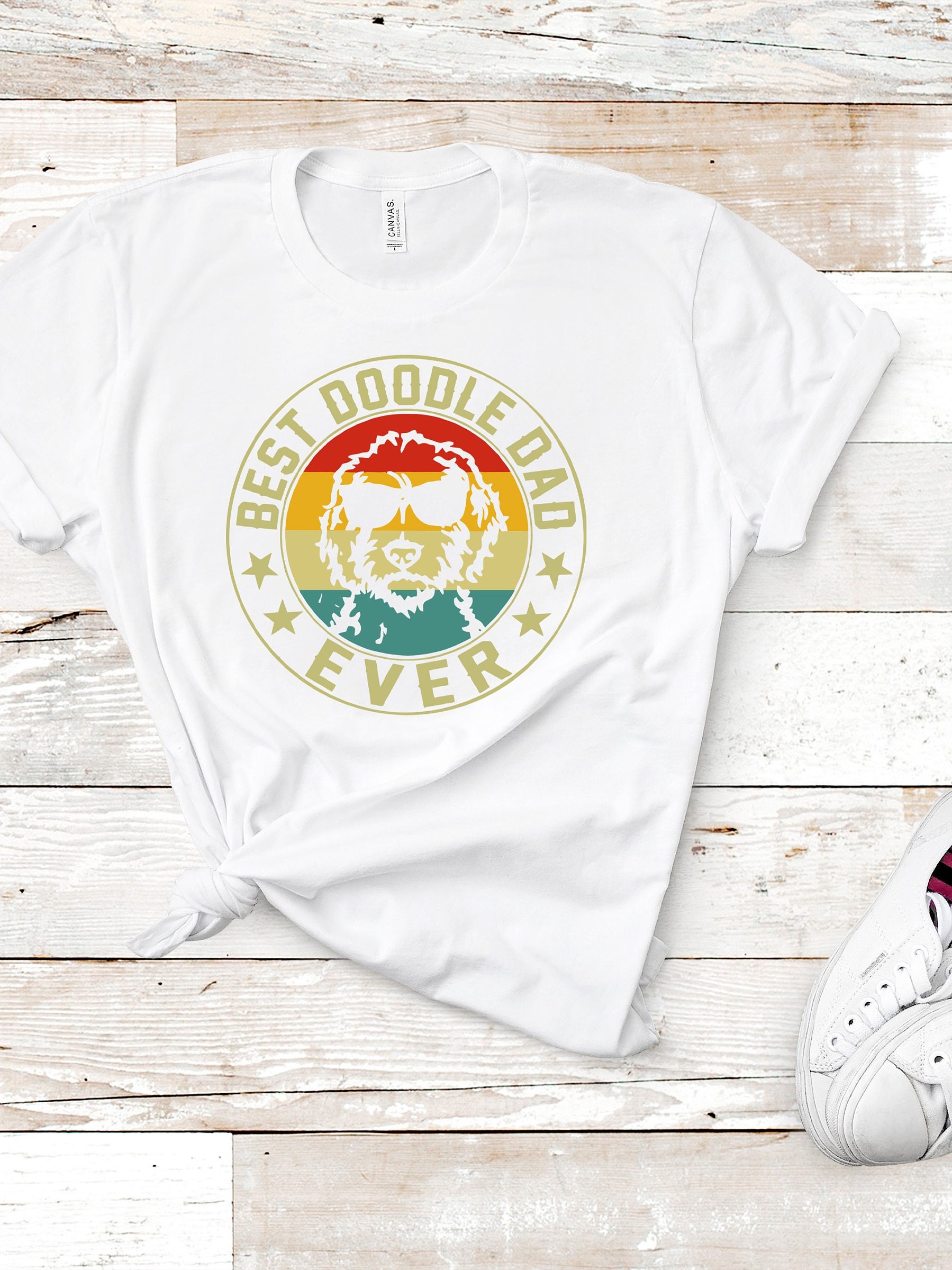 Best Doodle Dad Ever Design Unisex T-Shirt Best Doodle Dad Ever Design Unisex T-Shirt