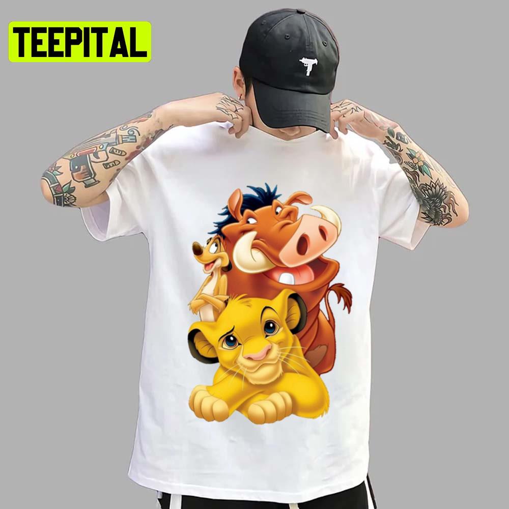 Bestfriend Timon And Pumbaa Simba The Lion King Unisex T-Shirt Bestfriend Timon And Pumbaa Simba The Lion King Unisex T-Shirt