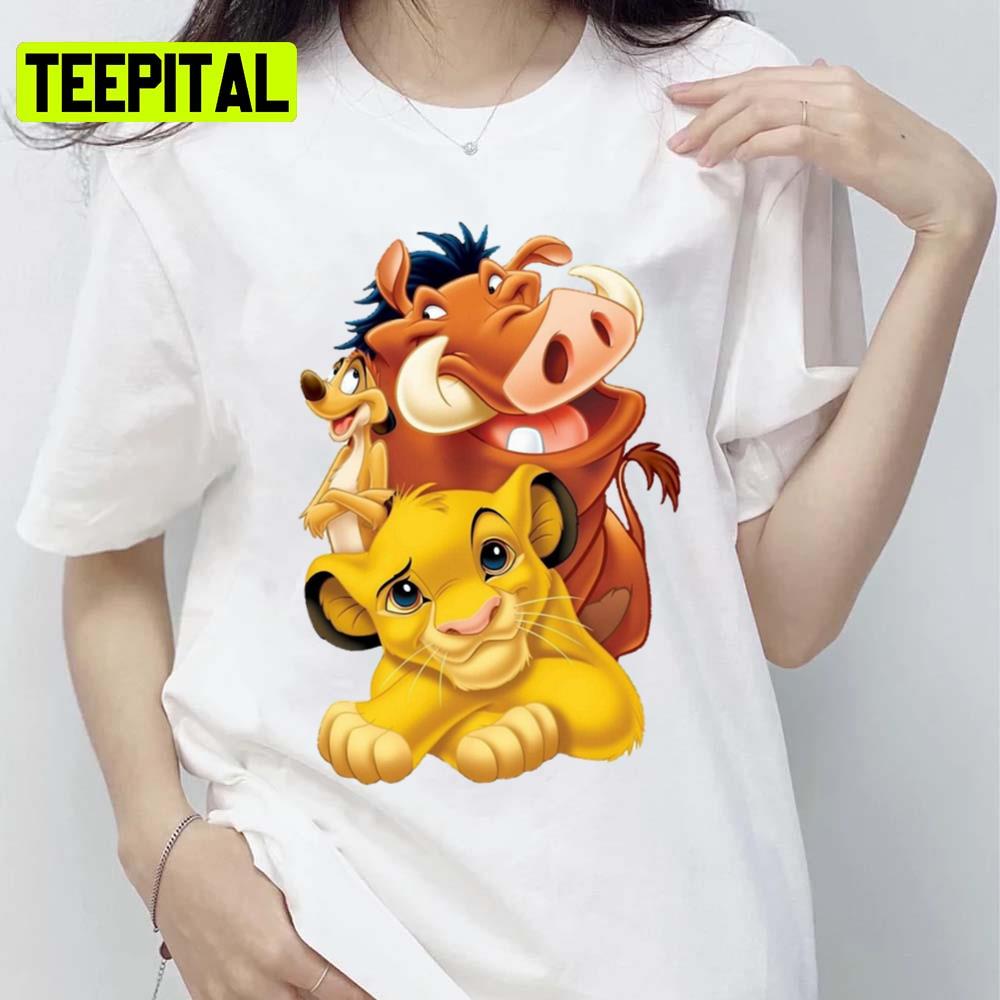 Bestfriend Timon And Pumbaa Simba The Lion King Unisex T-Shirt Bestfriend Timon And Pumbaa Simba The Lion King Unisex T-Shirt