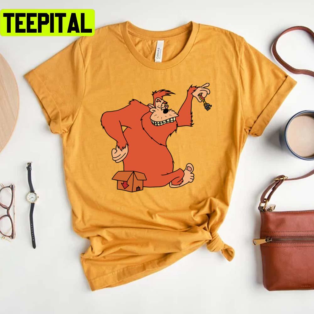 Bigfoot With The Keys Max A Goofy Movie Unisex T-Shirt Bigfoot With The Keys Max A Goofy Movie Unisex T-Shirt