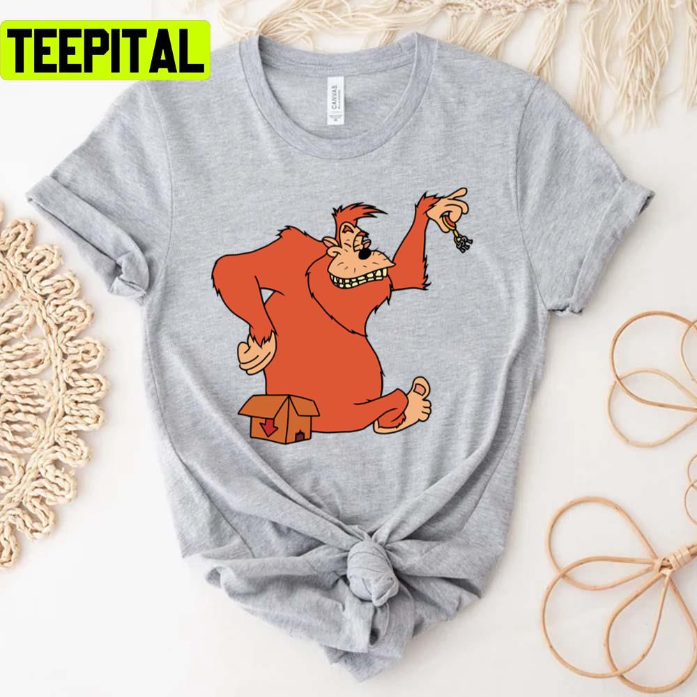 Bigfoot With The Keys Max A Goofy Movie Unisex T-Shirt Bigfoot With The Keys Max A Goofy Movie Unisex T-Shirt