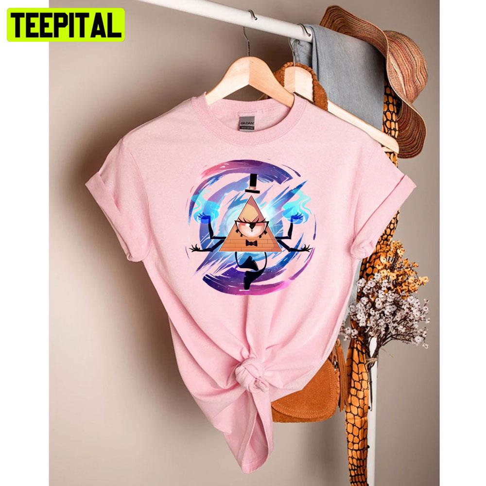 Bill Cipher Digital Art Unisex T-Shirt Bill Cipher Digital Art Unisex T-Shirt