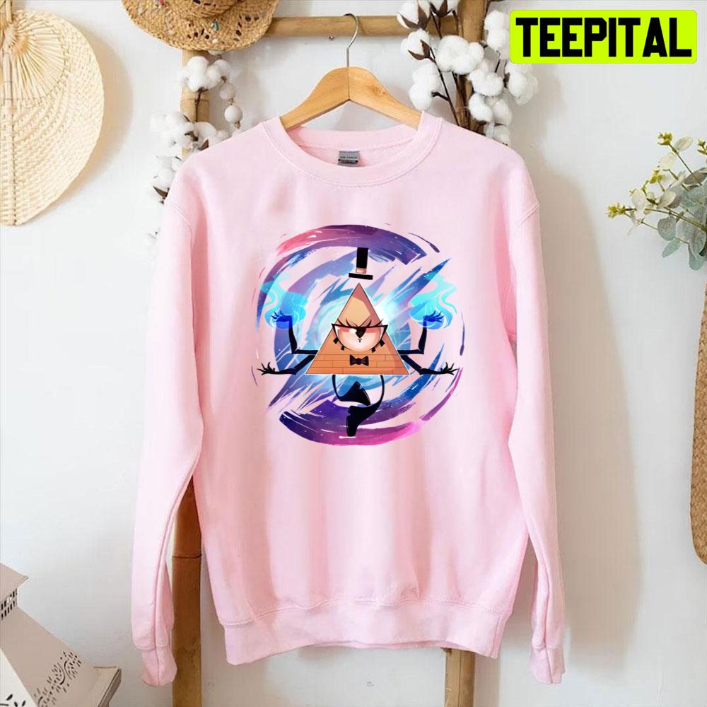 Bill Cipher Digital Art Unisex T-Shirt Bill Cipher Digital Art Unisex T-Shirt