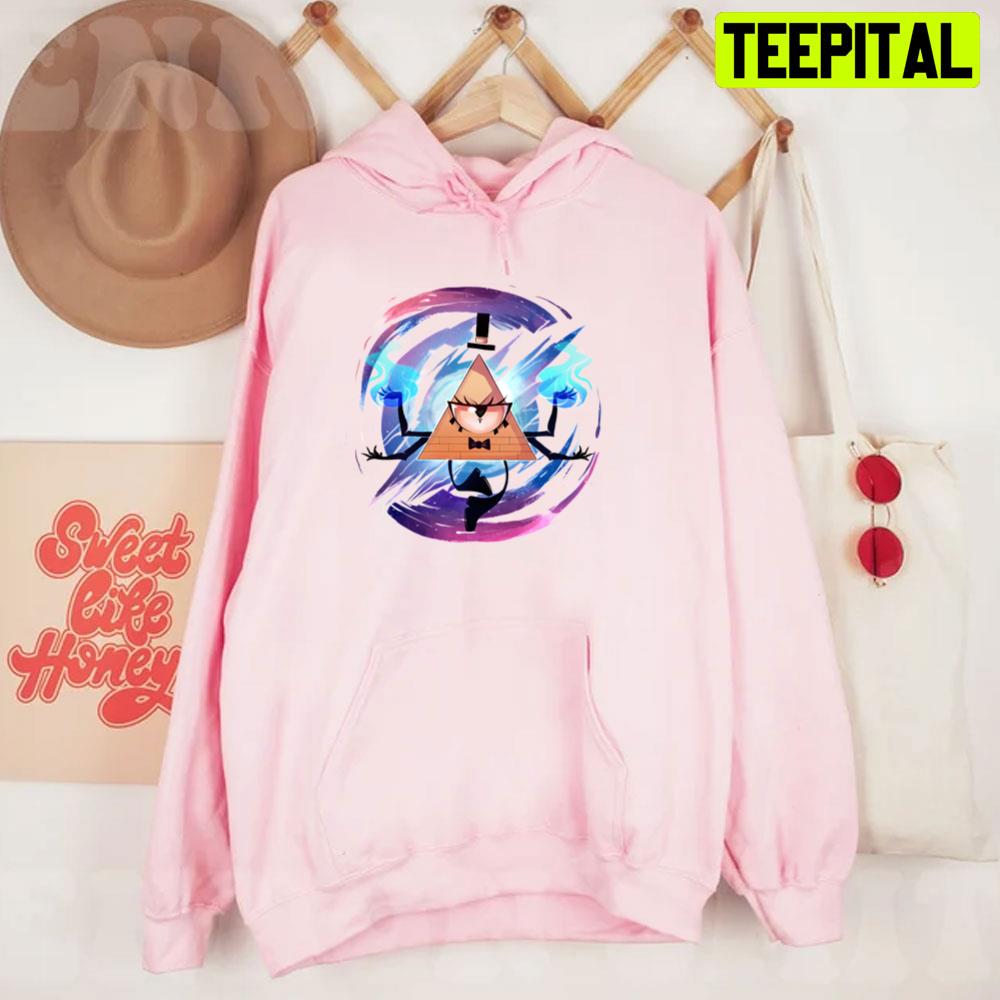 Bill Cipher Digital Art Unisex T-Shirt Bill Cipher Digital Art Unisex T-Shirt