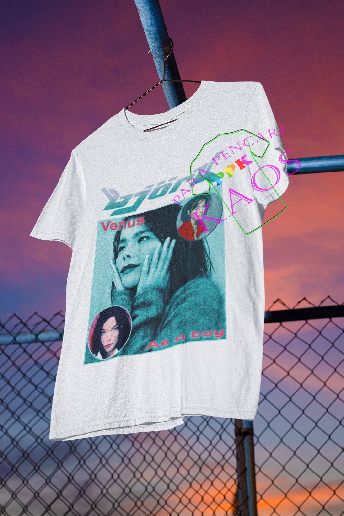 Bjork A Venus Boy Retro Unisex T-Shirt Bjork A Venus Boy Retro Unisex T-Shirt