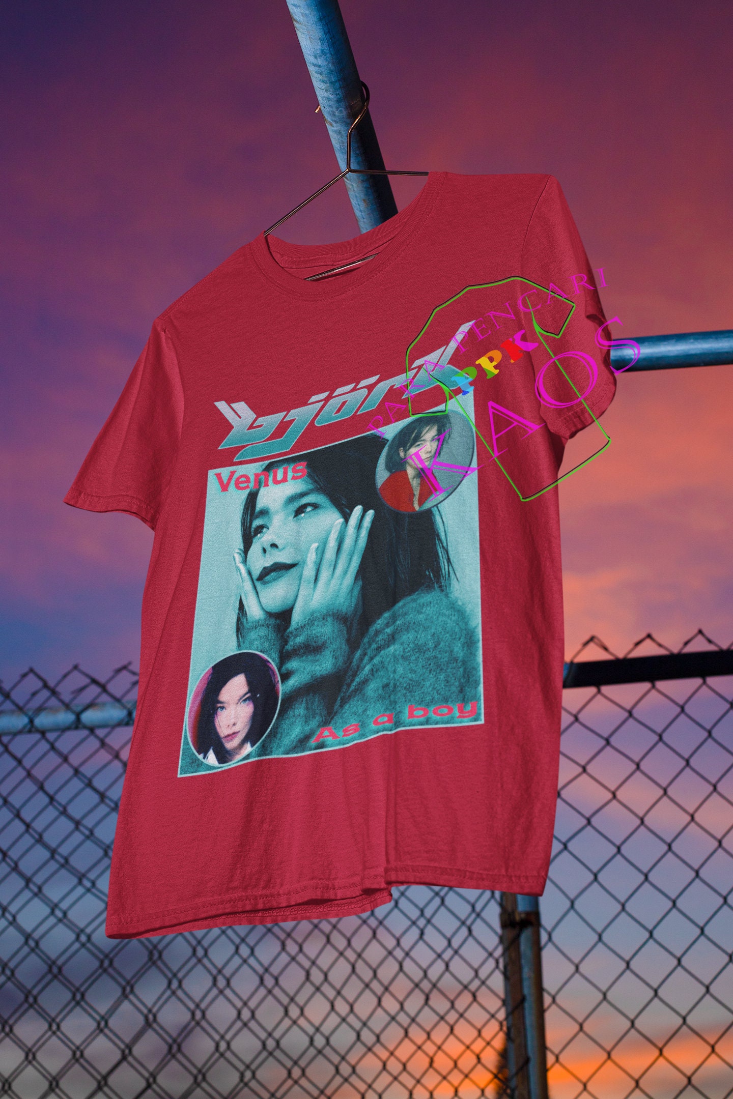 Bjork A Venus Boy Retro Unisex T-Shirt Bjork A Venus Boy Retro Unisex T-Shirt