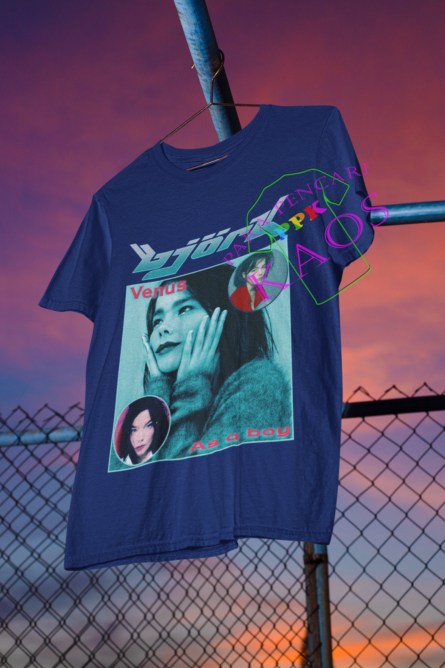 Bjork A Venus Boy Retro Unisex T-Shirt Bjork A Venus Boy Retro Unisex T-Shirt