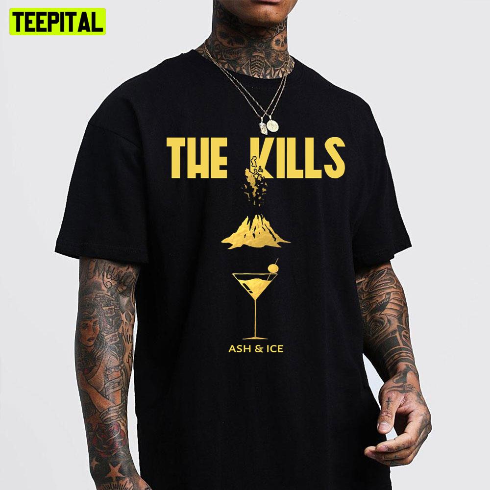 Black Balloon The Kills Ash & Ice Unisex T-Shirt Black Balloon The Kills Ash & Ice Unisex T-Shirt