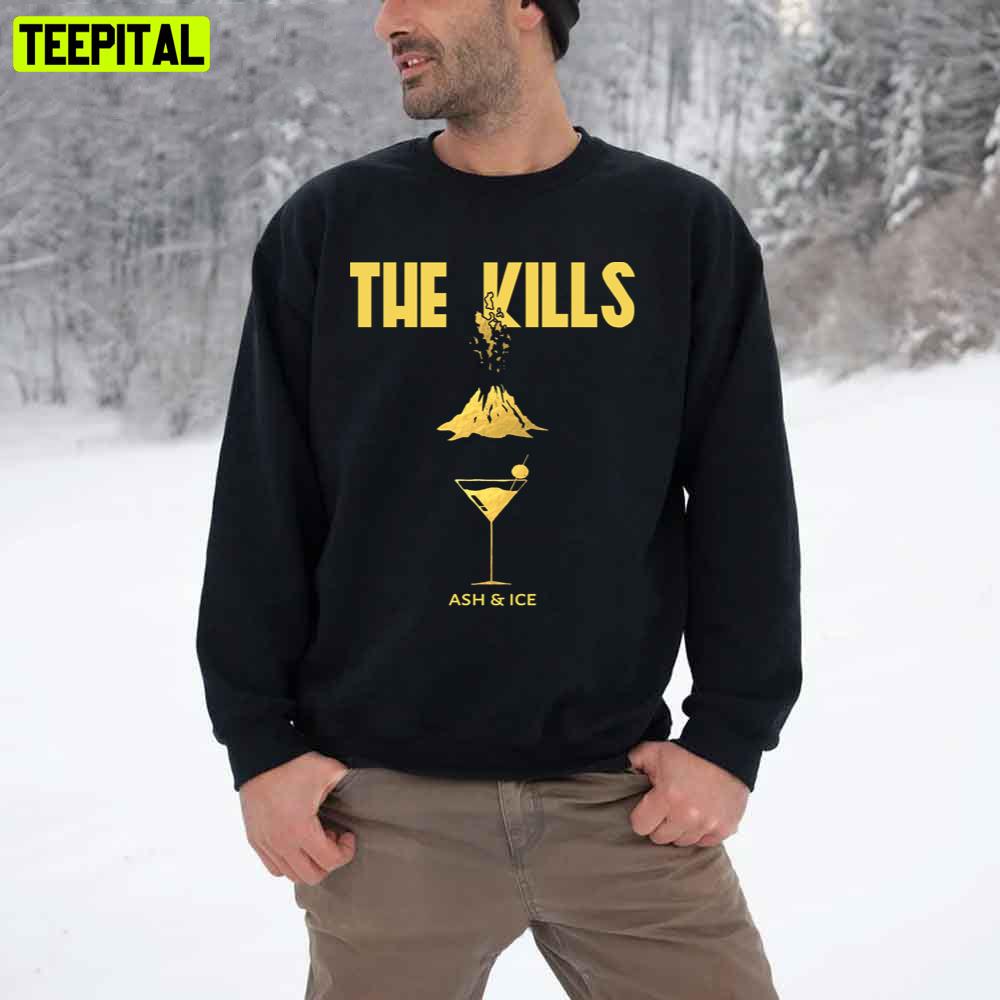 Black Balloon The Kills Ash & Ice Unisex T-Shirt Black Balloon The Kills Ash & Ice Unisex T-Shirt