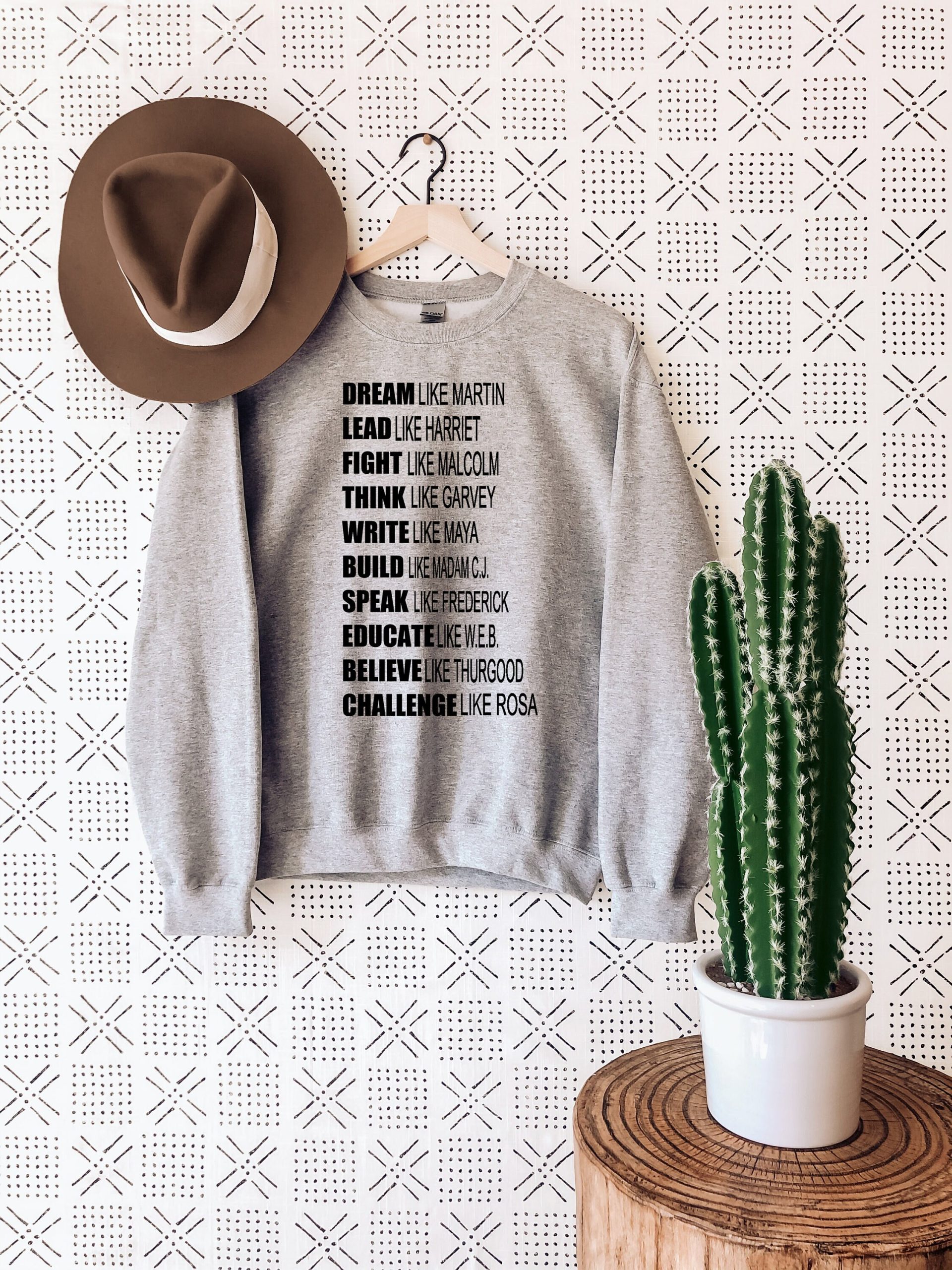 Black History Month Unisex Sweatshirt Black History Month Unisex Sweatshirt