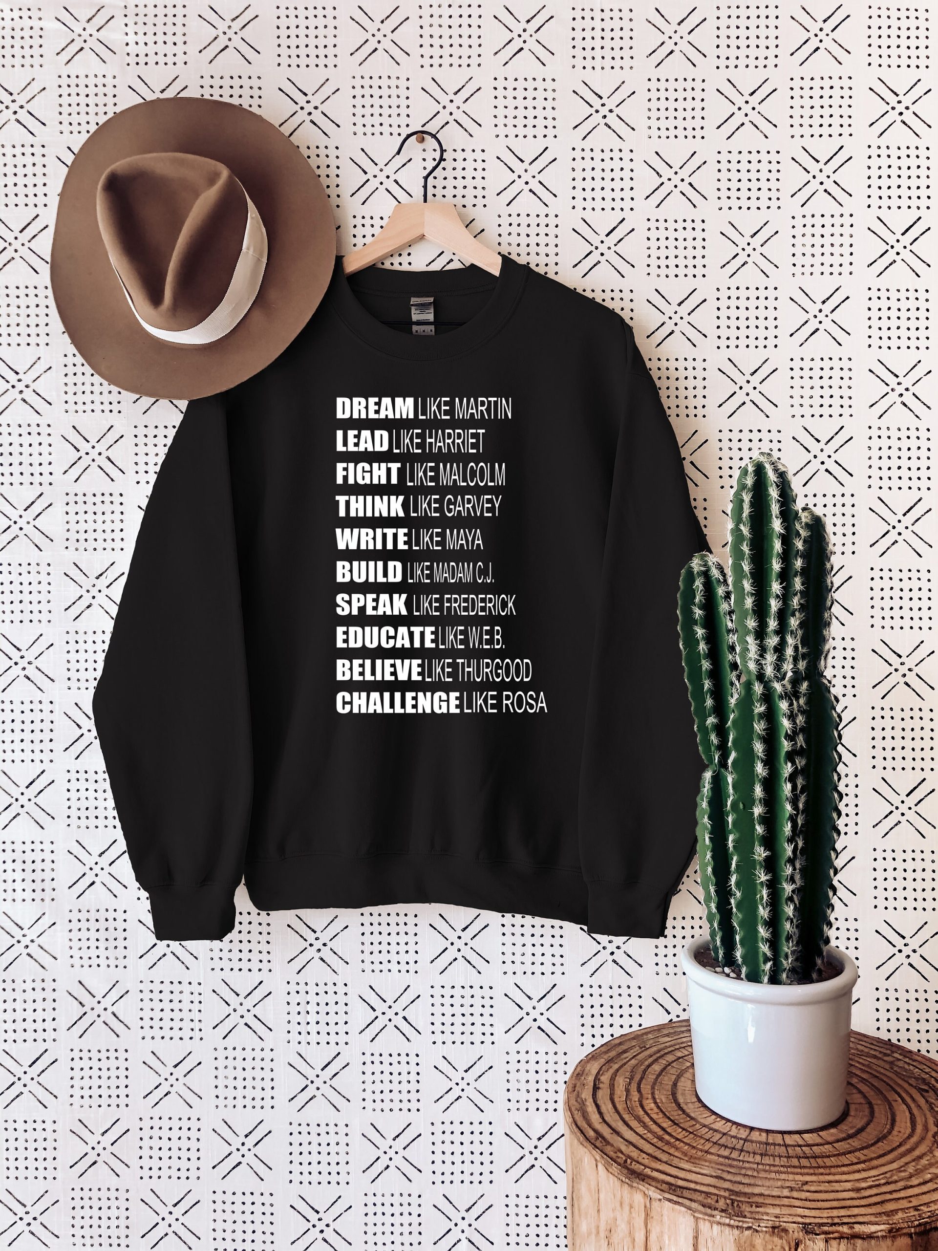 Black History Month Unisex Sweatshirt Black History Month Unisex Sweatshirt
