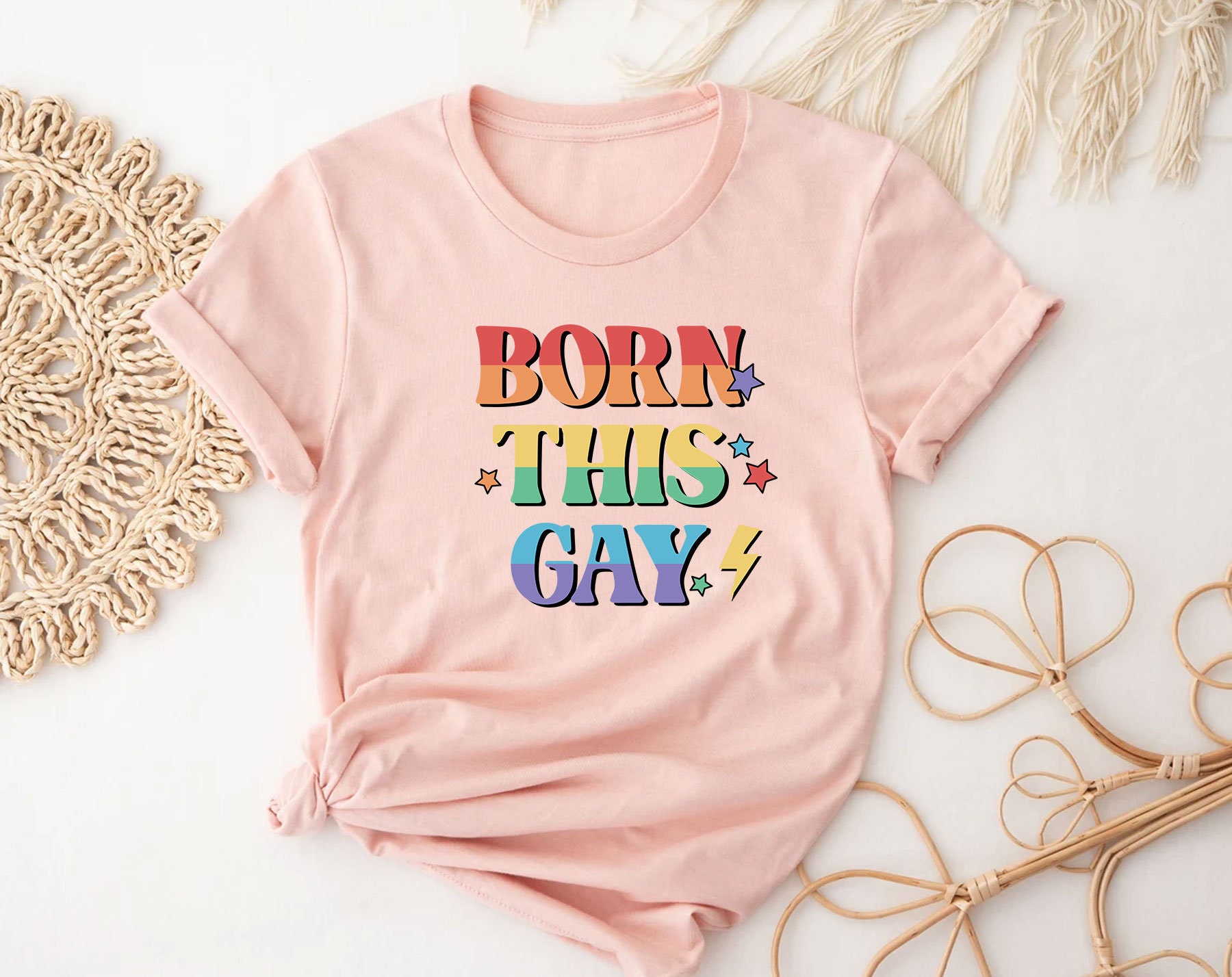 Born This Gay Pride Month Unisex T-Shirt Born This Gay Pride Month Unisex T-Shirt