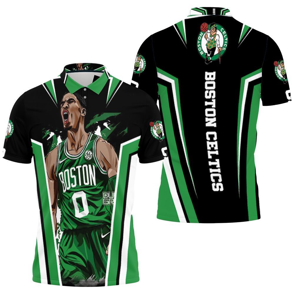 Boston Celtics Jayson Tatum Design Polo Shirt All Over Print Shirt 3d T-shirt Boston Celtics Jayson Tatum Design Polo Shirt All Over Print Shirt 3d T-shirt