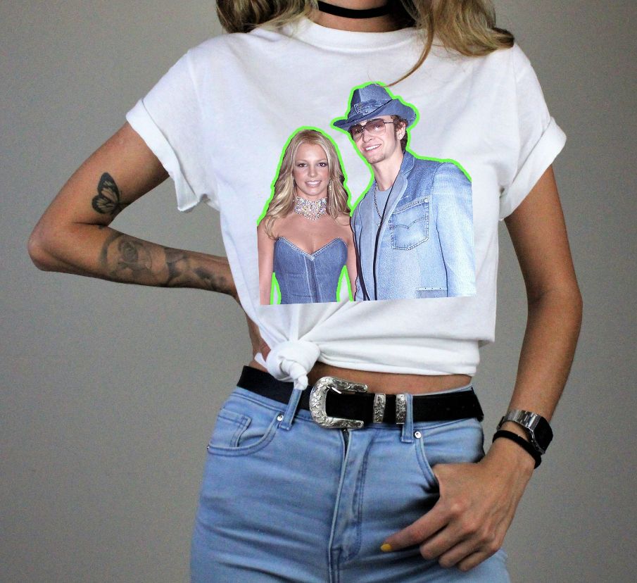 Britney And Justin T-Shirt Britney And Justin T-Shirt