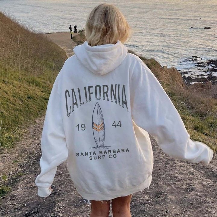 California Surf Trendy Unisex Hoodie California Surf Trendy Unisex Hoodie