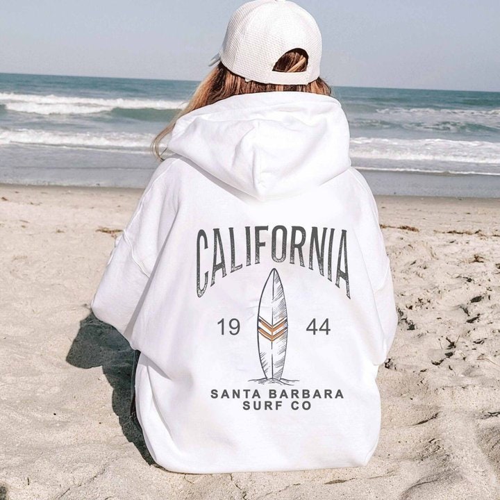 California Surf Trendy Unisex Hoodie California Surf Trendy Unisex Hoodie