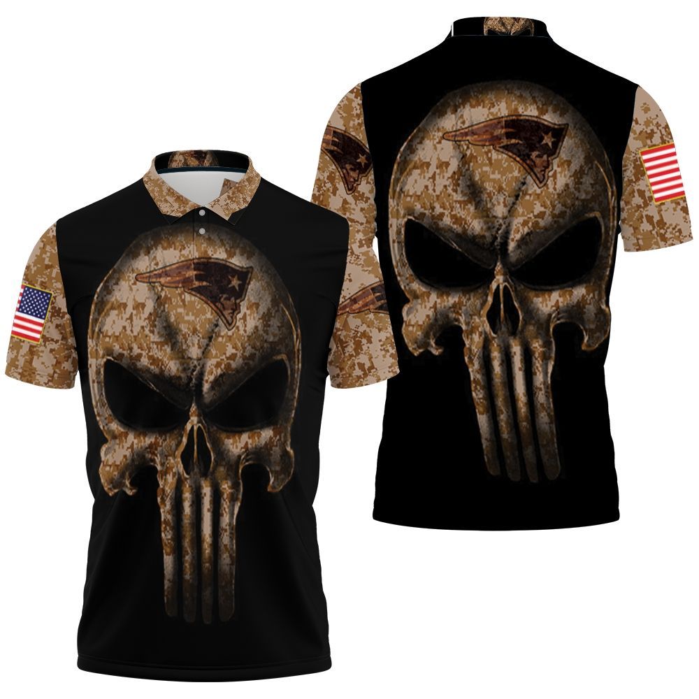 Camouflage Skull New England Patriots American Flag Polo Shirt All Over Print Shirt 3d T-shirt Camouflage Skull New England Patriots American Flag Polo Shirt All Over Print Shirt 3d T-shirt