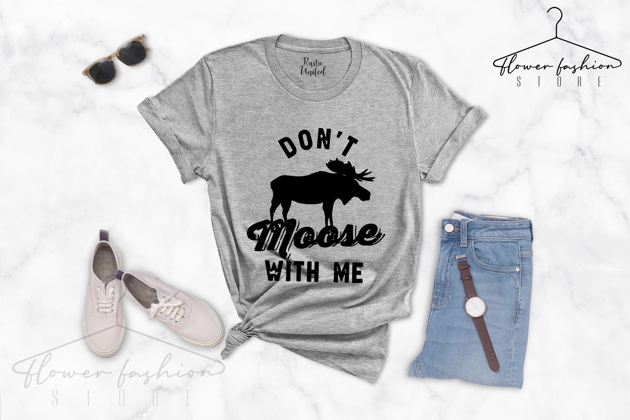 Camping Funny Moose Don't Moose With Me Adventure Unisex T-Shirt Camping Funny Moose Don't Moose With Me Adventure Unisex T-Shirt