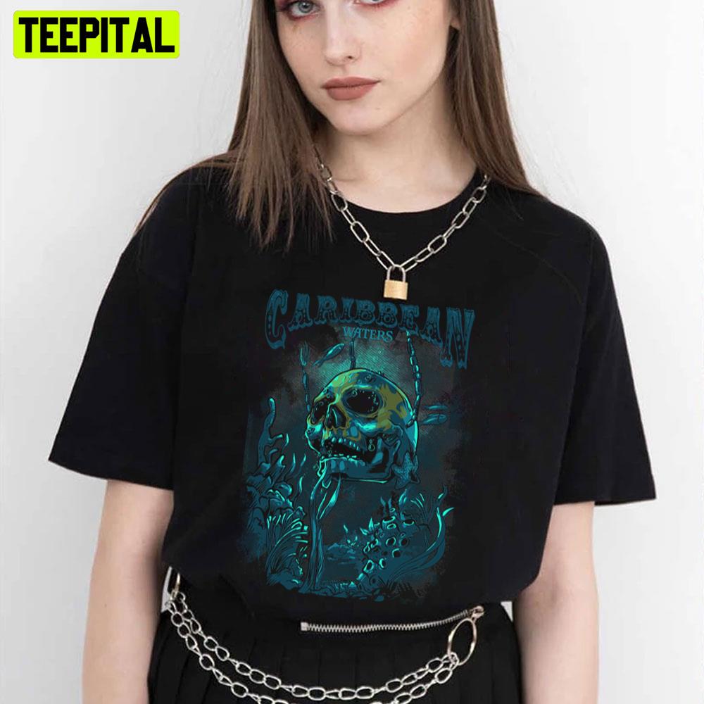 Caribbean Waters Pirates Of The Caribbean Unisex T-Shirt Caribbean Waters Pirates Of The Caribbean Unisex T-Shirt