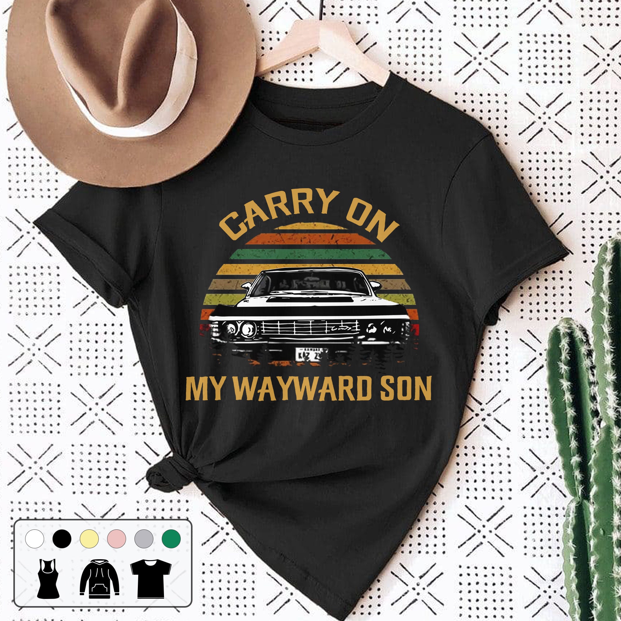 Carry On My Wayward Son Vintage Art Unisex T-Shirt Carry On My Wayward Son Vintage Art Unisex T-Shirt