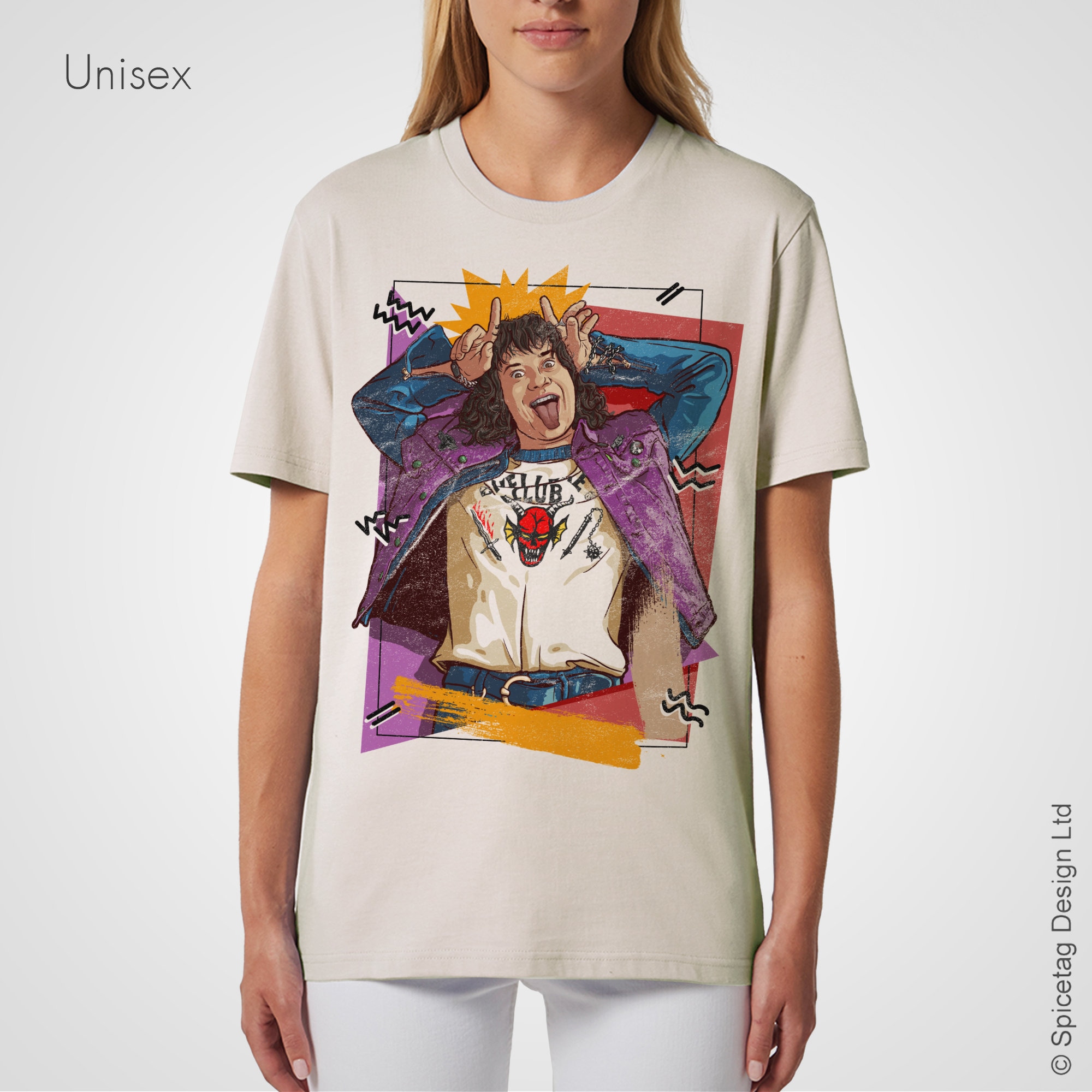 Cartroon Art Eddie Munson Vintage Stranger Things 4 Unisex T-Shirt Cartroon Art Eddie Munson Vintage Stranger Things 4 Unisex T-Shirt