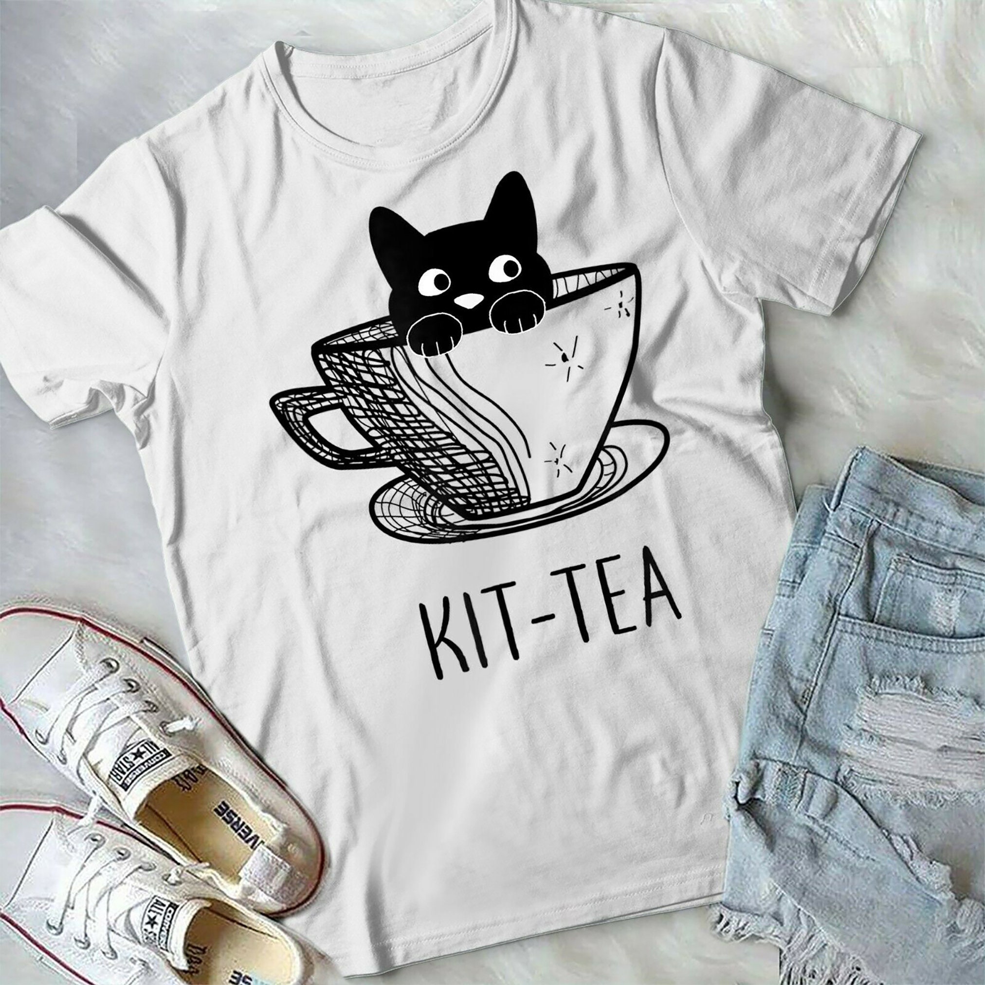 Cat Kittea Funny Cat Lover Form Unisex T-Shirt Cat Kittea Funny Cat Lover Form Unisex T-Shirt