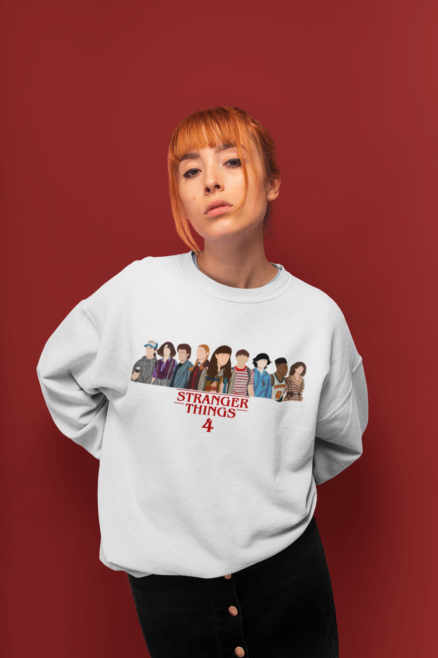 Characters Stranger Things Season 4 2022 Unisex T-Shirt Characters Stranger Things Season 4 2022 Unisex T-Shirt