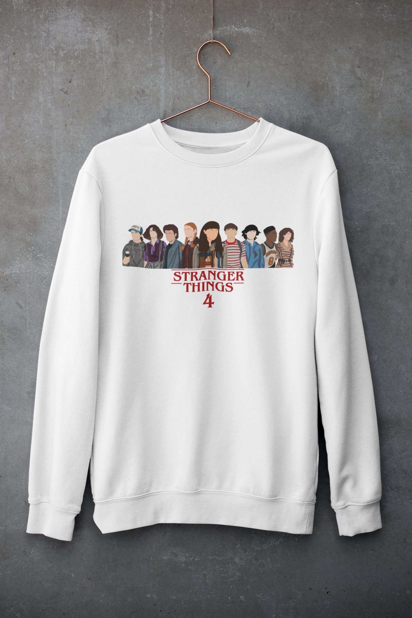 Characters Stranger Things Season 4 2022 Unisex T-Shirt Characters Stranger Things Season 4 2022 Unisex T-Shirt