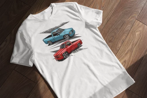 Chevy Obs Dropped Truck Silverado Unisex T-Shirt