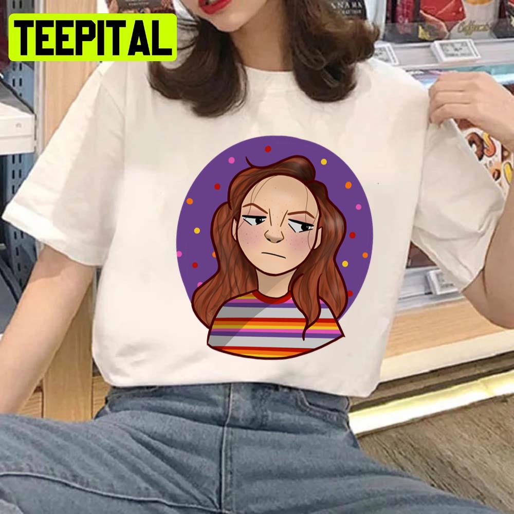 Chibi Max Stranger Things Graphic Unisex T-Shirt Chibi Max Stranger Things Graphic Unisex T-Shirt