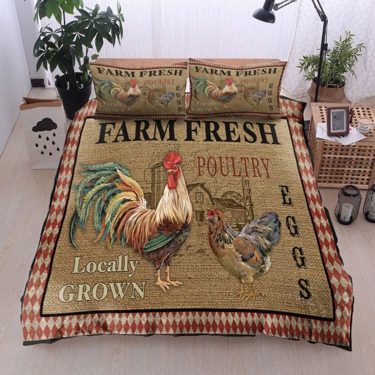 Chicken Farm Fresh Cotton Bedding Sets Chicken Farm Fresh Cotton Bedding Sets