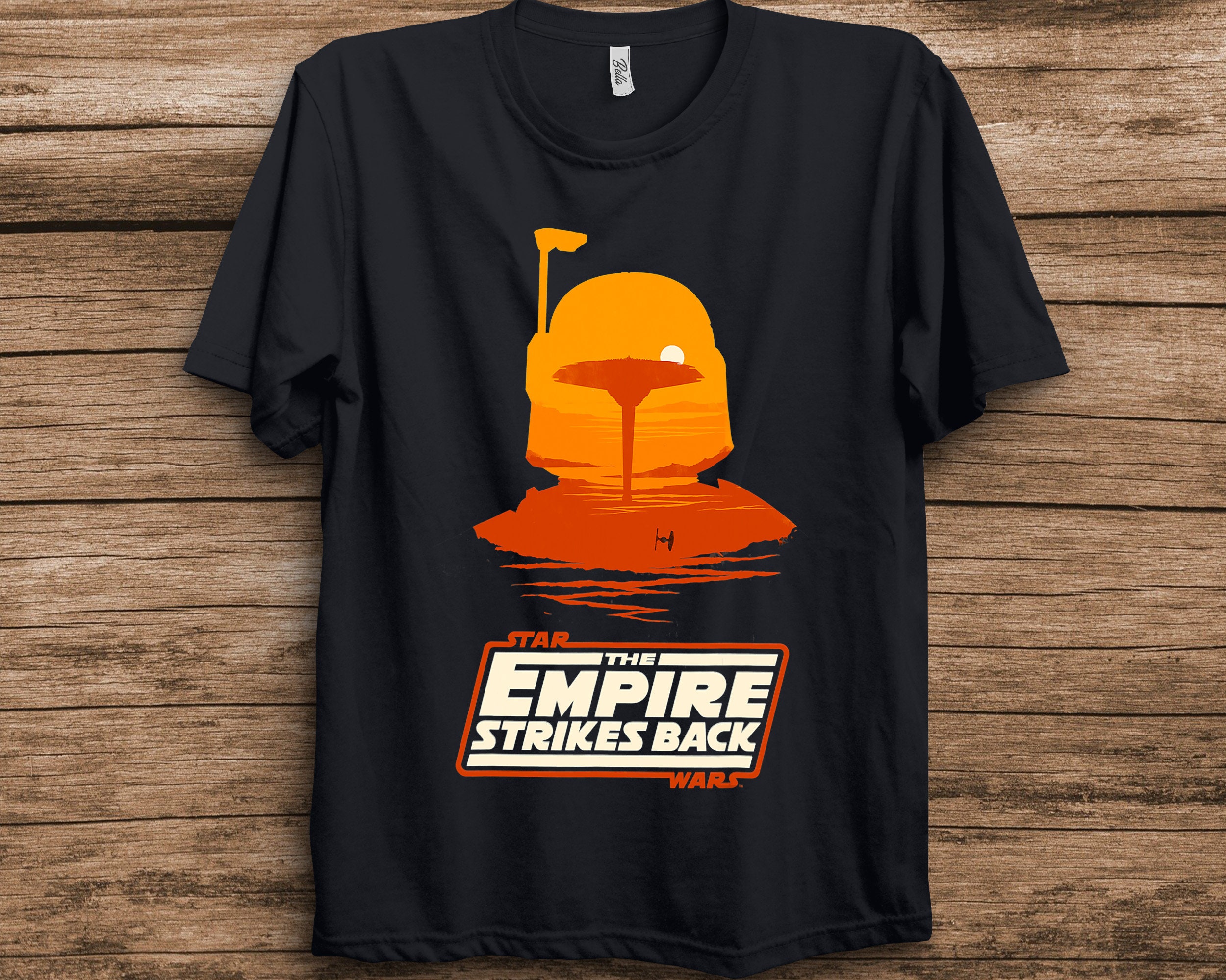 Cloud City Boba Fett Graphic Star Wars Unisex T-Shirt Cloud City Boba Fett Graphic Star Wars Unisex T-Shirt