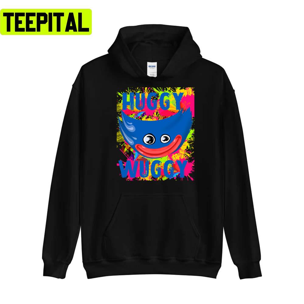 Colorful Design Of Huggy Wuggy Unisex T-Shirt Colorful Design Of Huggy Wuggy Unisex T-Shirt
