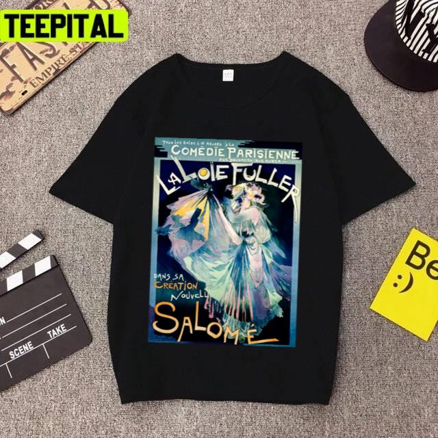 Comédie Parisienne With Portrait Of Loie Fuller Unisex T-Shirt Comédie Parisienne With Portrait Of Loie Fuller Unisex T-Shirt