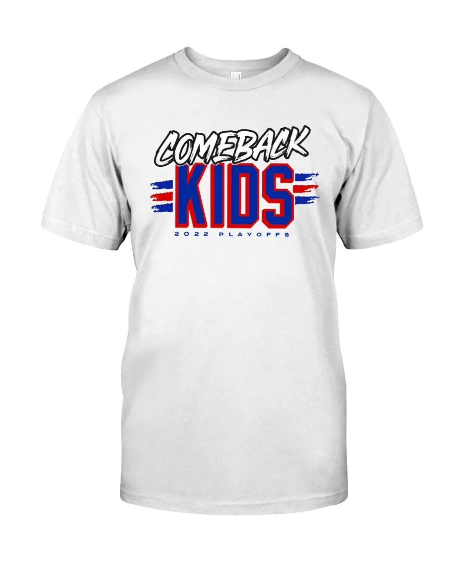 Comeback Kids 2022 Playoffs Hockey Unisex T-Shirt Comeback Kids 2022 Playoffs Hockey Unisex T-Shirt