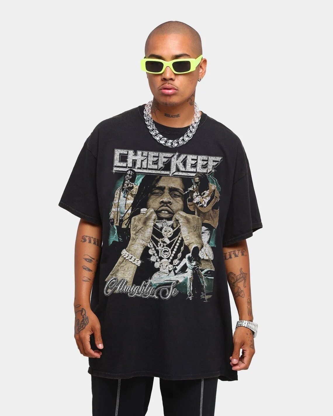 Cool Face Chief Keef Rap Rap Hip Hop Unisex T-Shirt Cool Face Chief Keef Rap Rap Hip Hop Unisex T-Shirt