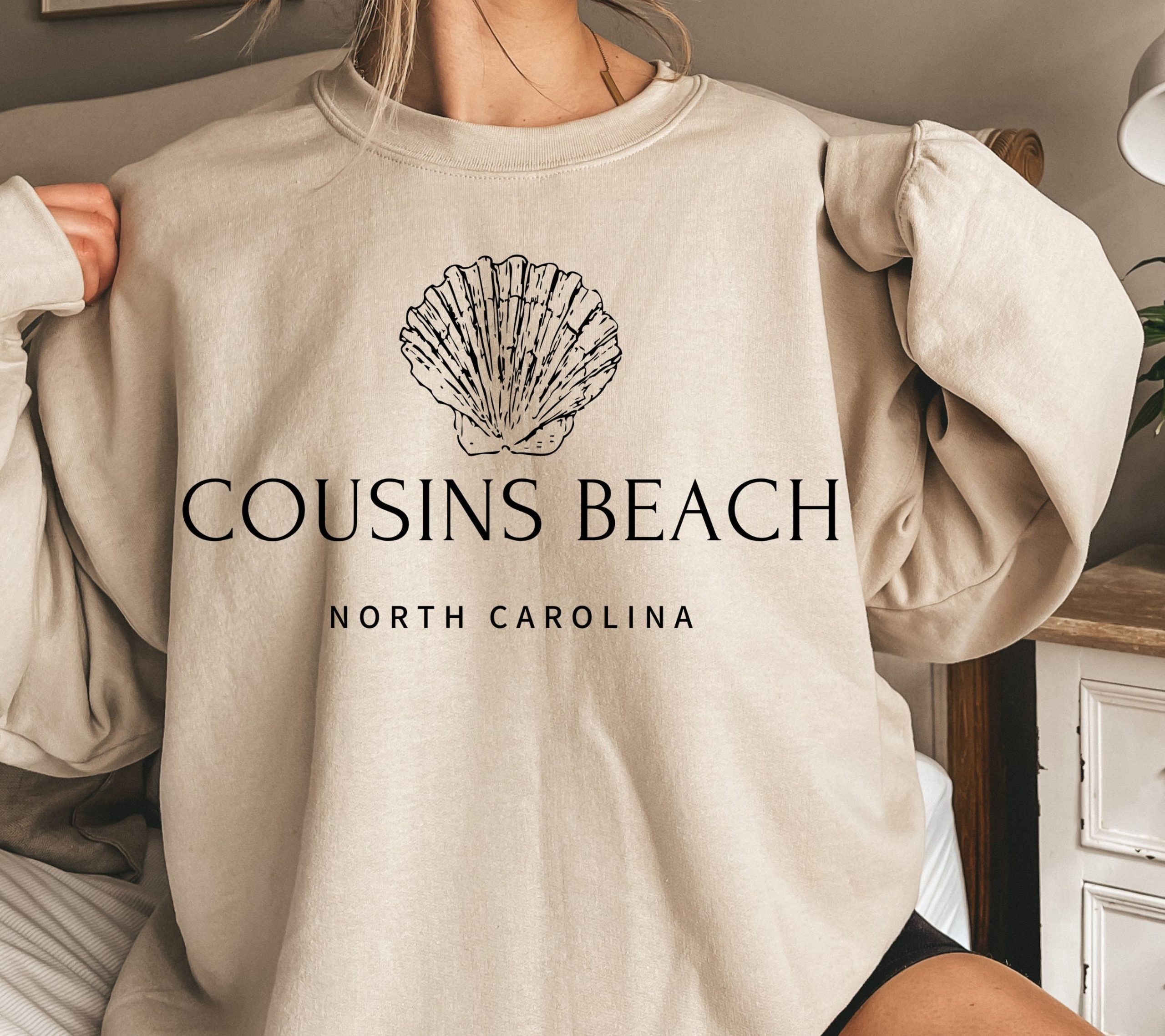 Cousins Beach North Carolina Classic Design Unisex Sweatshirt Cousins Beach North Carolina Classic Design Unisex Sweatshirt