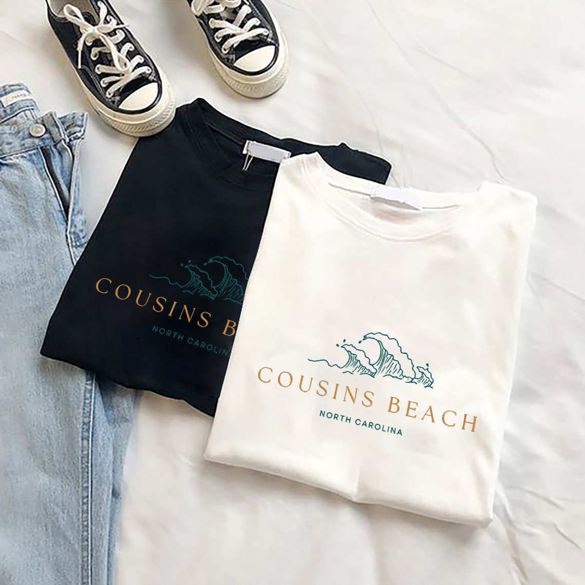 Cousins Beach The Summer Waves Unisex T-Shirt Cousins Beach The Summer Waves Unisex T-Shirt