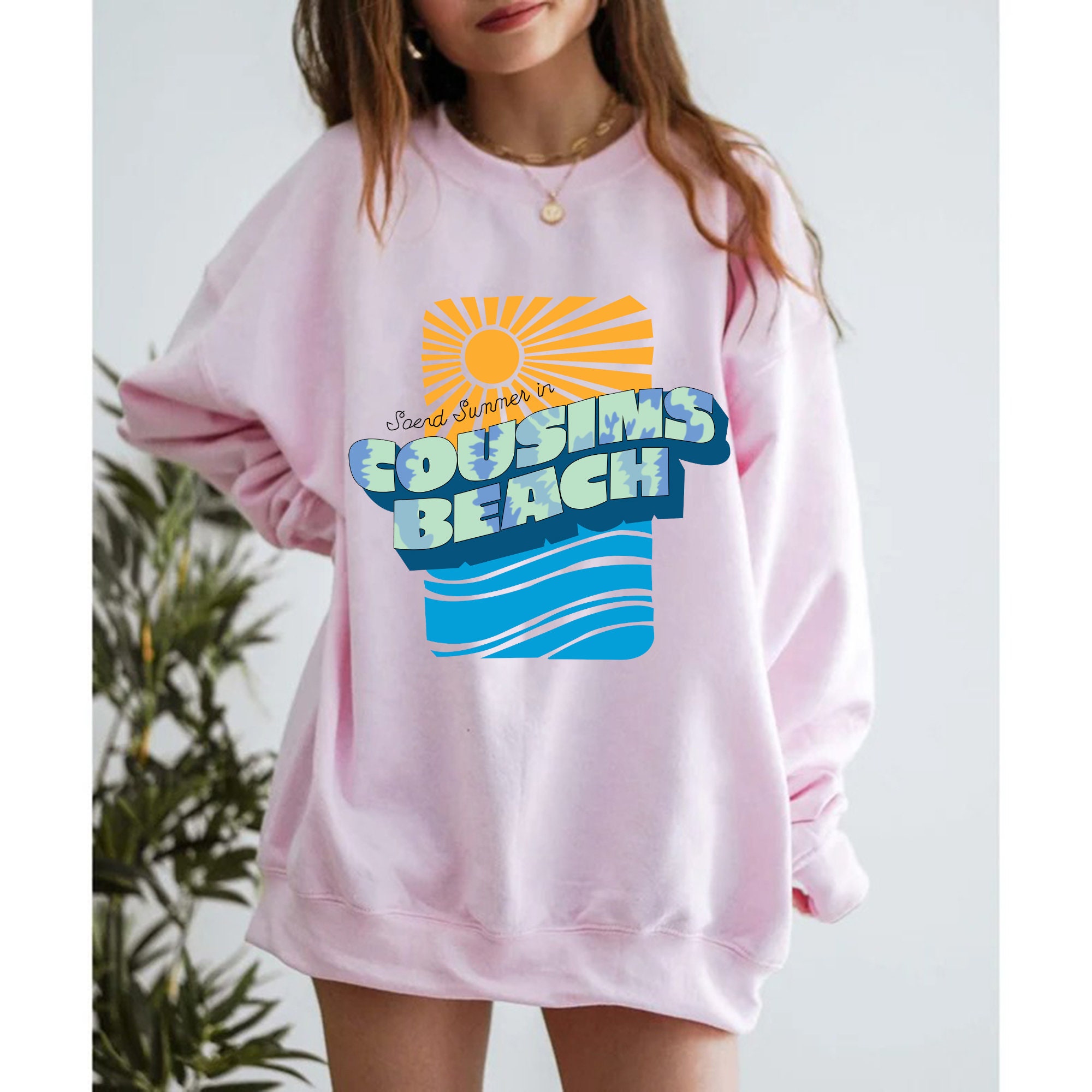 Cousins Beach Vintage Art Unisex T-Shirt Cousins Beach Vintage Art Unisex T-Shirt