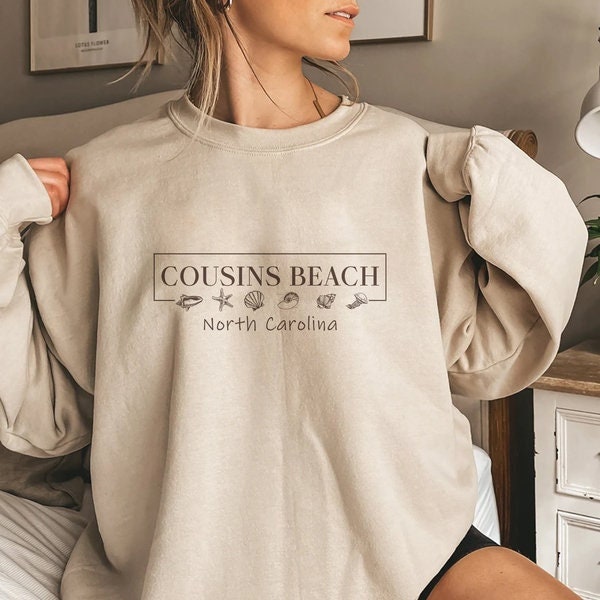 Cousins Beach Vintage Unisex Sweatshirt Cousins Beach Vintage Unisex Sweatshirt